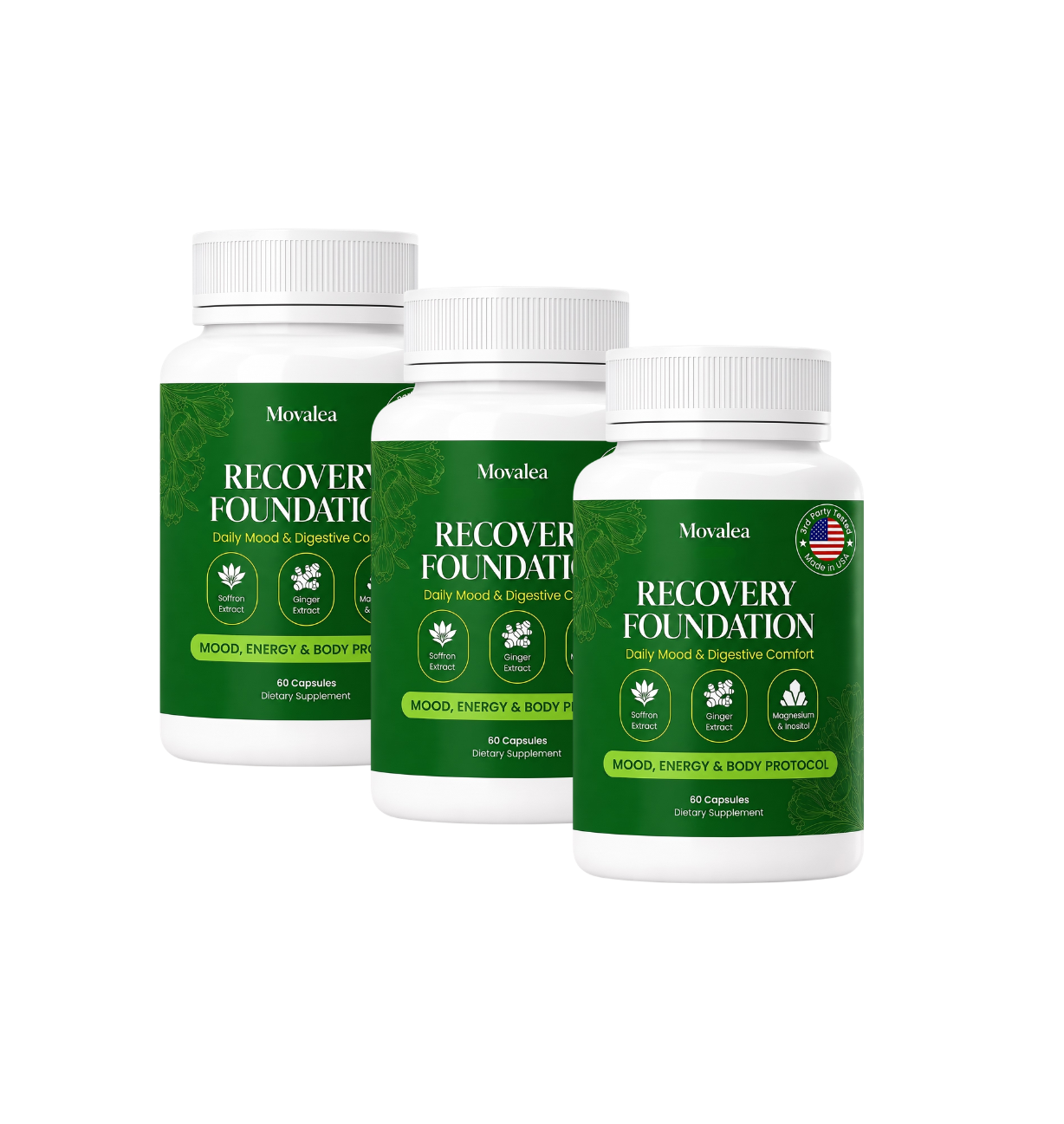 Movalea Recovery Foundation Capsules